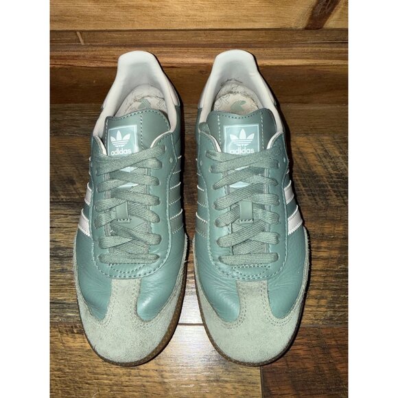 adidas Samba OG Green Sneakers Size 7 - Picture 10 of 14
